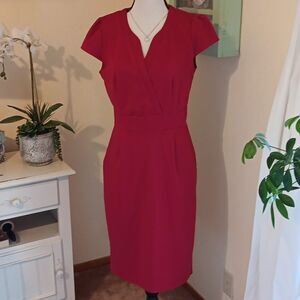 Ceasikery RED Dress. Career. Office.